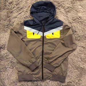 Authentic Fendi Windbreaker (Reversible)